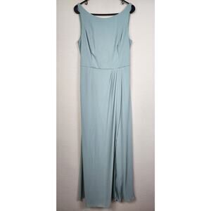 Celebrate DB Studio Size 12 Sage Green Maxi Dress Gown
